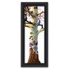 framed canvas art - Aspen tree with heart