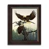 Bald Eagle Framed Art Picture - Patriotic Gift personalized for you