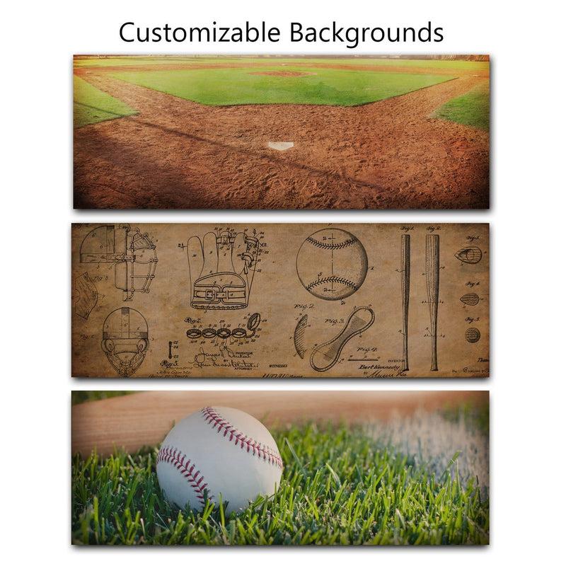 Personalized Baseball Name Art — Browse Custom Name Art Online
