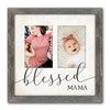 Mom your photo to art using pictures of her kids- framed canvas