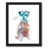 Dog Canvas Wall Art - Personalized Schnauzer gift from Personal Prints