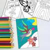 Coloring Collage Kit - 24 Pcs. for Teen Girls