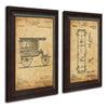 Patent art prints created from the original patent art for an ambulance and stretcher - Personal-Prints