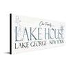 Personalized Family Lake House Sign