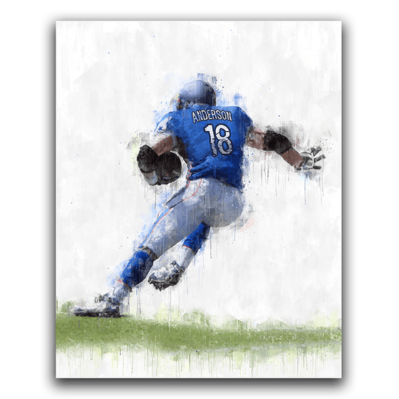 Personalized Football Sports Art from Personal-Prints