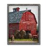 Personalized Country Gift - Red Barn Art Print from Personal Prints