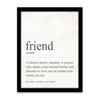 definition of a friend - fun personalized gift for a friend