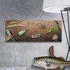 Fishing Lures Dad & Children Sign