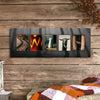 Halloween Letters Name Print