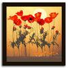 Love's Garden - Personalized floral artwork - Framed Canvas
