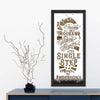 Typography wall decor - motivational quote - personalized from Personal Prints