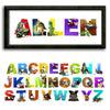 Personalized Name Print for Kids Full ALphabet