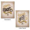 Personalized Standard Motorcycle and Cafe Racer Art Print