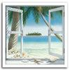 Our Island Getaway - Framed Canvas - Romantic personalized gift idea