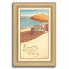 Sea Breeze Framed Canvas Beach Art - Personalized Art from Personal Prints