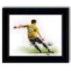 Framed watercolor soccer art - Personalized soccer gift from Personal-Prints