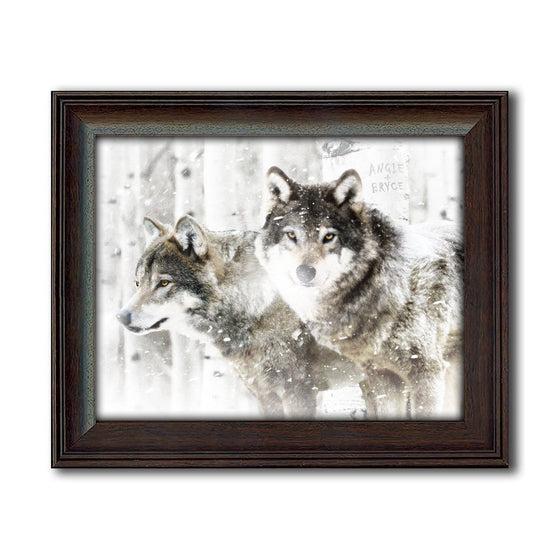 Timber Wolf Art & Decor - Personalized Wolf Gift