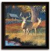 Whitetail Morning - Personalized art by Scott Kennedy - Framed Canvas